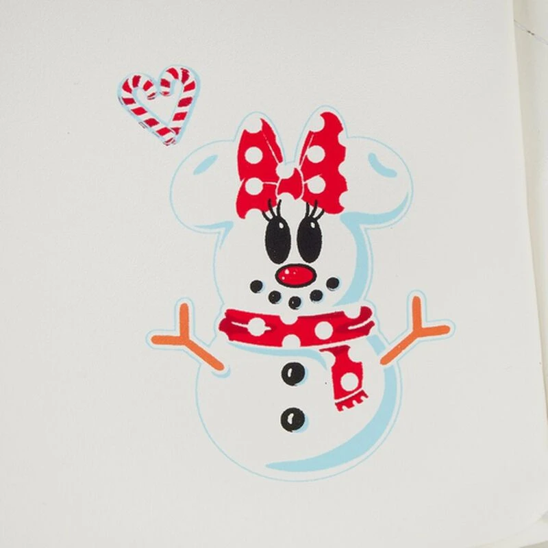 LOUNGEFLY Exclusive - Mickey Mouse Sequin Snowman Mini Backpack 8 LOUNGEFLY Exclusive - Mickey Mouse Sequin Snowman Mini Backpack - Image 6
