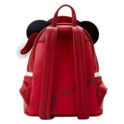 LOUNGEFLY Exclusive - Glitter Mickey Mouse Santa Mini Backpack 11 LOUNGEFLY Exclusive - Glitter Mickey Mouse Santa Mini Backpack -Loungefly WDBK2769 4