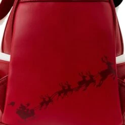 LOUNGEFLY Exclusive - Glitter Mickey Mouse Santa Mini Backpack 12 LOUNGEFLY Exclusive - Glitter Mickey Mouse Santa Mini Backpack -Loungefly WDBK2769 5