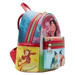 LOUNGEFLY Mulan Princess Scene Mini Backpack -Loungefly WDBK2785 4
