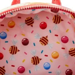 LOUNGEFLY Winnie The Pooh Sweets “Poohnut” Pocket Mini Backpack -Loungefly WDBK2788 4