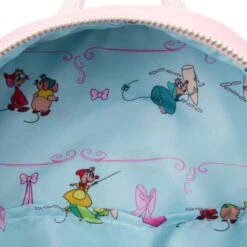 LOUNGEFLY Exclusive - Cinderella Mice Dressmakers Mini Backpack -Loungefly WDBK2795 6