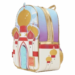 LOUNGEFLY Limited Edition Bundle - Aladdin 30th Anniversary Palace Mini Backpack And Pop! Jasmine (Diamond) 12 LOUNGEFLY Limited Edition Bundle - Aladdin 30th Anniversary Palace Mini Backpack And Pop! Jasmine (Diamond) -Loungefly WDBK2799 OPBYLFDISNEY30THANNIVERSARYALADDINPALACEOPANDMINIBACKPACK0818SIDE