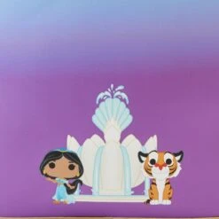 LOUNGEFLY Limited Edition Bundle - Aladdin 30th Anniversary Palace Mini Backpack And Pop! Jasmine (Diamond) 15 LOUNGEFLY Limited Edition Bundle - Aladdin 30th Anniversary Palace Mini Backpack And Pop! Jasmine (Diamond) -Loungefly WDBK2799 OPBYLFDISNEY30THANNIVERSARYALADDINPALACEOPANDMINIBACKPACK0823DETAIL
