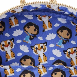 LOUNGEFLY Limited Edition Bundle - Aladdin 30th Anniversary Palace Mini Backpack And Pop! Jasmine (Diamond) 16 LOUNGEFLY Limited Edition Bundle - Aladdin 30th Anniversary Palace Mini Backpack And Pop! Jasmine (Diamond) -Loungefly WDBK2799 OPBYLFDISNEY30THANNIVERSARYALADDINPALACEOPANDMINIBACKPACK0824INSIDE