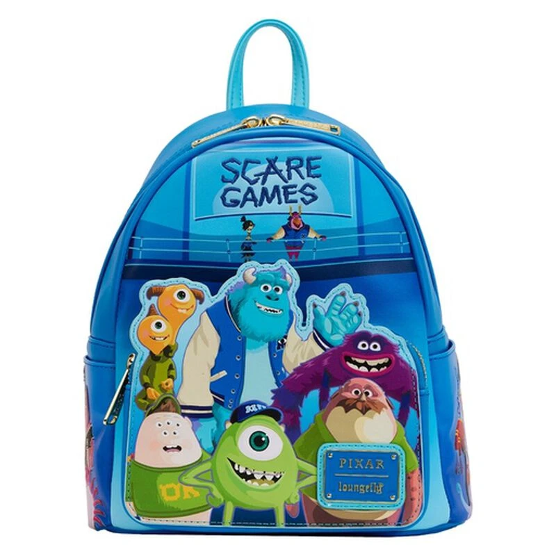 LOUNGEFLY Monster's University Scare Games Mini Backpack 3 LOUNGEFLY Monster's University Scare Games Mini Backpack