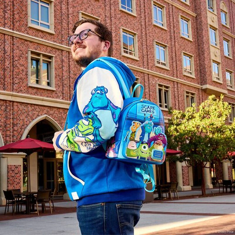 LOUNGEFLY Monster's University Scare Games Mini Backpack 4 LOUNGEFLY Monster's University Scare Games Mini Backpack - Image 2