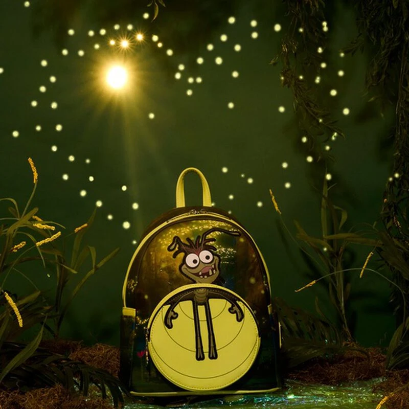 LOUNGEFLY Exclusive - The Princess And The Frog Ray Glow Mini Backpack 4 LOUNGEFLY Exclusive - The Princess And The Frog Ray Glow Mini Backpack - Image 2