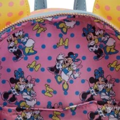 LOUNGEFLY Minnie Mouse Pastel Polka Dot Mini Backpack -Loungefly WDBK2919 5