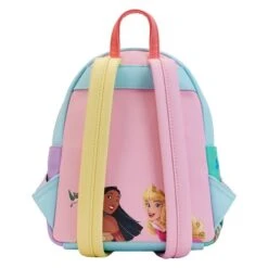 LOUNGEFLY Disney Princess Triple Pocket Mini Backpack -Loungefly WDBK2930 5