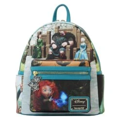 LOUNGEFLY Brave Princess Scenes Mini Backpack