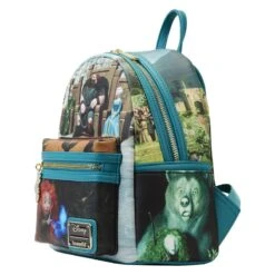 LOUNGEFLY Brave Princess Scenes Mini Backpack -Loungefly WDBK2963 LFDISNEYMERIDAPRINCESSSCENEMINIBACKPACK0639SIDE