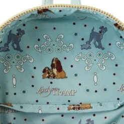 LOUNGEFLY Lady And The Tramp Portrait House Mini Backpack 15 LOUNGEFLY Lady And The Tramp Portrait House Mini Backpack -Loungefly WDBK2984 LFDISNEYLADYANDTHETRAMPPORTRAITHOUSEMINIBACKPACK0377INSIDE