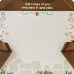 LOUNGEFLY WonderCon Exclusive - Pinocchio Cuckoo Clock Mini Backpack -Loungefly WDBK3017 LFDISNEYWCPINOCCHIOCUCKOOCLOCKFIGURALMINIBACKPACK0246DETAIL