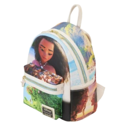 LOUNGEFLY Moana Princess Scene Series Mini Backpack -Loungefly WDBK3060 LFDISNEYMOANAPRINCESSSCENESMINIBACKPACK0656QUARTER