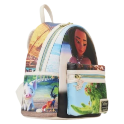 LOUNGEFLY Moana Princess Scene Series Mini Backpack -Loungefly WDBK3060 LFDISNEYMOANAPRINCESSSCENESMINIBACKPACK0657SIDE2