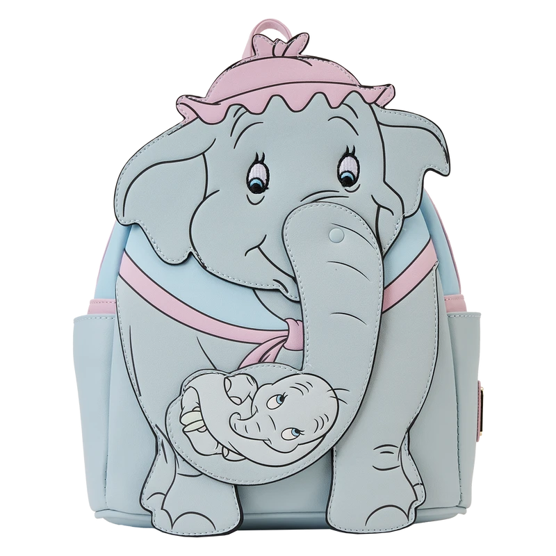 LOUNGEFLY Dumbo Mrs. Jumbo Mini Backpack 3 LOUNGEFLY Dumbo Mrs. Jumbo Mini Backpack