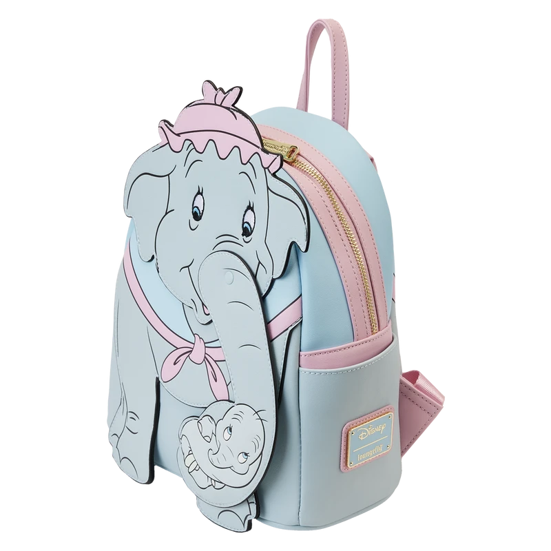LOUNGEFLY Dumbo Mrs. Jumbo Mini Backpack 7 LOUNGEFLY Dumbo Mrs. Jumbo Mini Backpack - Image 5