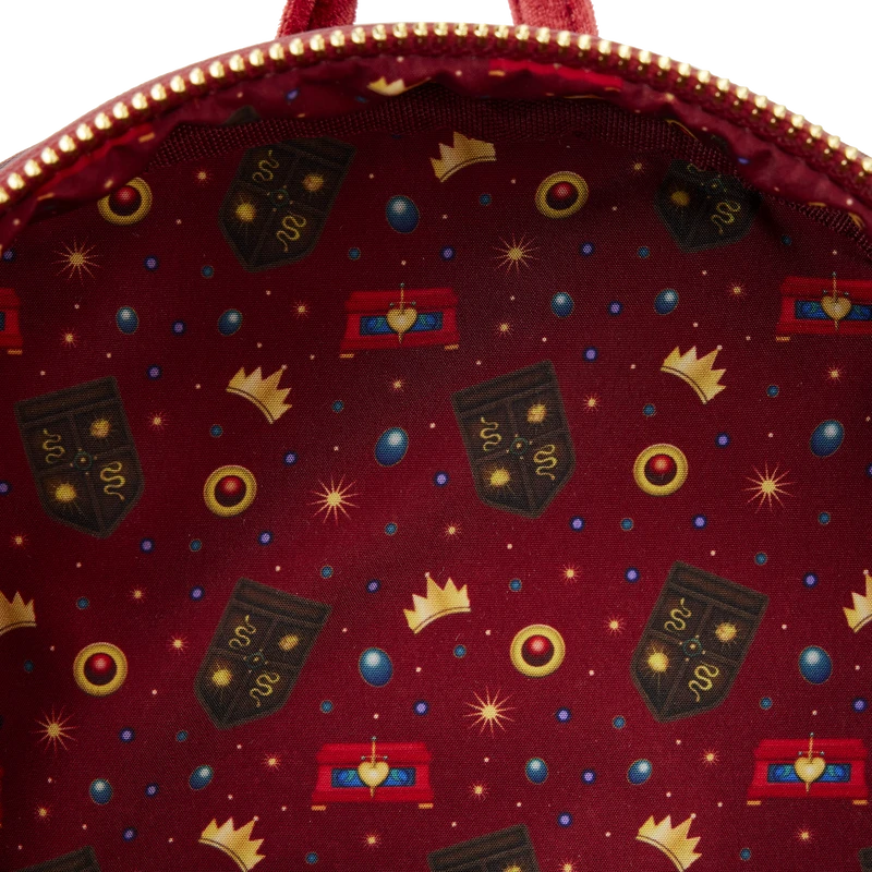 LOUNGEFLY Snow White Evil Queen Throne Mini Backpack 9 LOUNGEFLY Snow White Evil Queen Throne Mini Backpack - Image 7