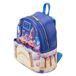 LOUNGEFLY Hercules Mount Olympus Golden Gates Mini Backpack -Loungefly WDBK3069 LFDISNEYHERCULESMOUNTOLYMPUSGATESMINIBACKPACK0619QUARTER