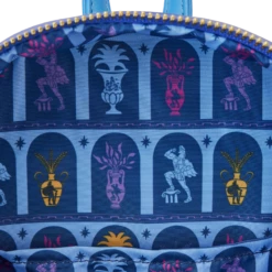 LOUNGEFLY Hercules Mount Olympus Golden Gates Mini Backpack -Loungefly WDBK3069 LFDISNEYHERCULESMOUNTOLYMPUSGATESMINIBACKPACK0624INSIDE