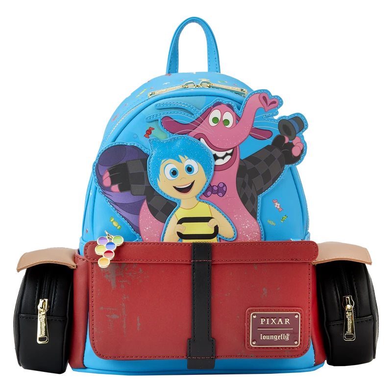 LOUNGEFLY Pixar Inside Out Bing Bong Wagon Mini Backpack 3 LOUNGEFLY Pixar Inside Out Bing Bong Wagon Mini Backpack