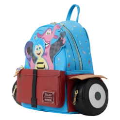 LOUNGEFLY Pixar Inside Out Bing Bong Wagon Mini Backpack 12 LOUNGEFLY Pixar Inside Out Bing Bong Wagon Mini Backpack -Loungefly WDBK3070 LFDISNEYINSIDEOUTBINGBONGWAGONWITHWHEELPOCKETSMINIBACKPACK0344SIDE