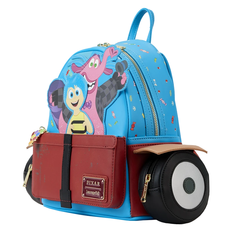 LOUNGEFLY Pixar Inside Out Bing Bong Wagon Mini Backpack 5 LOUNGEFLY Pixar Inside Out Bing Bong Wagon Mini Backpack - Image 3