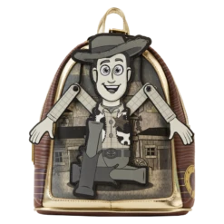 LOUNGEFLY Toy Story Woody Puppet Mini Backpack 12 LOUNGEFLY Toy Story Woody Puppet Mini Backpack -Loungefly WDBK3071 LFDISNEYTOYSTORYWOODYPUPPETMINIBACKPACK0917MOVEMENT