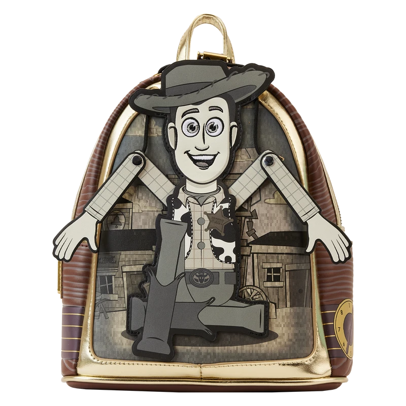 LOUNGEFLY Toy Story Woody Puppet Mini Backpack 5 LOUNGEFLY Toy Story Woody Puppet Mini Backpack - Image 3