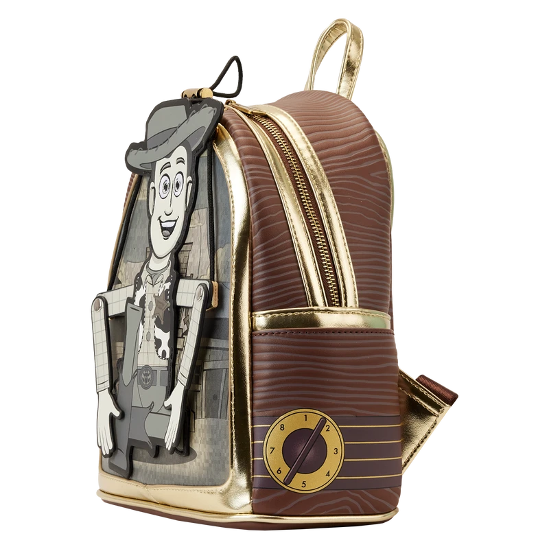 LOUNGEFLY Toy Story Woody Puppet Mini Backpack 6 LOUNGEFLY Toy Story Woody Puppet Mini Backpack - Image 4