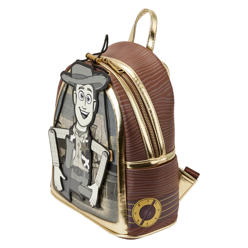 LOUNGEFLY Toy Story Woody Puppet Mini Backpack 7 LOUNGEFLY Toy Story Woody Puppet Mini Backpack - Image 5