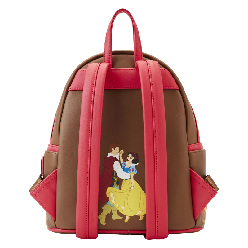 LOUNGEFLY Snow White Lenticular Princess Series Mini Backpack 10 LOUNGEFLY Snow White Lenticular Princess Series Mini Backpack - Image 8