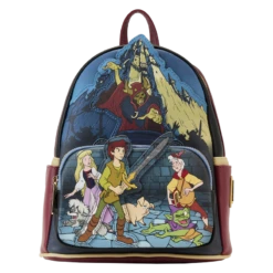 LOUNGEFLY The Black Cauldron Mini Backpack