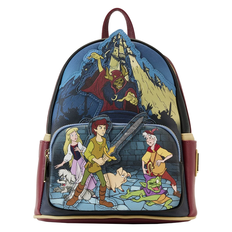 LOUNGEFLY The Black Cauldron Mini Backpack 3 LOUNGEFLY The Black Cauldron Mini Backpack