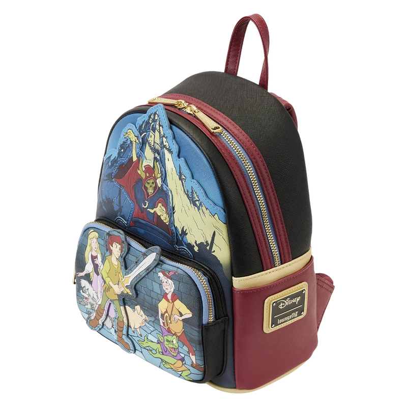 LOUNGEFLY The Black Cauldron Mini Backpack 6 LOUNGEFLY The Black Cauldron Mini Backpack - Image 4