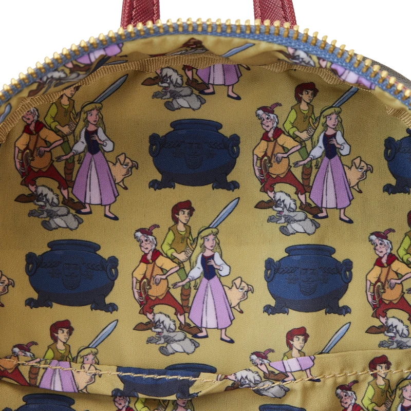 LOUNGEFLY The Black Cauldron Mini Backpack 9 LOUNGEFLY The Black Cauldron Mini Backpack - Image 7