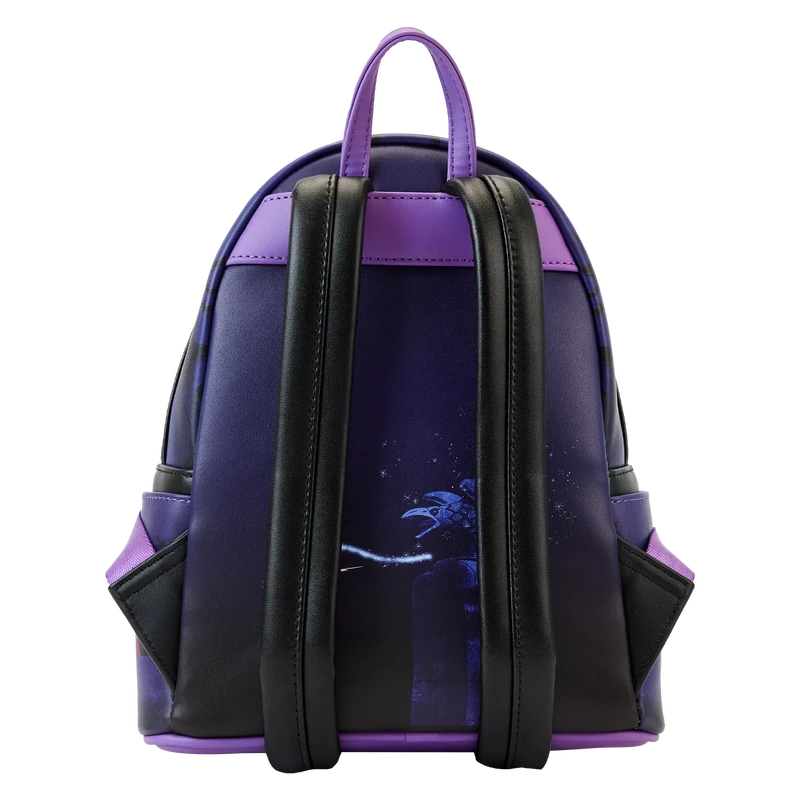 LOUNGEFLY Limited Edition Maleficent Window Box Glow Mini Backpack 8 LOUNGEFLY Limited Edition Maleficent Window Box Glow Mini Backpack - Image 6