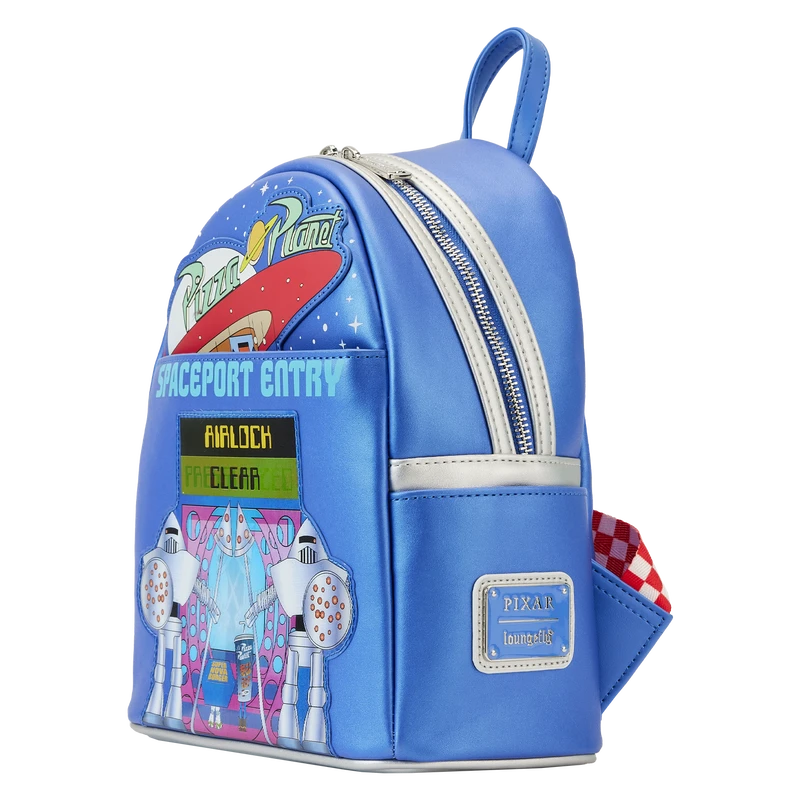 LOUNGEFLY Toy Story Pizza Planet Space Entry Mini Backpack 6 LOUNGEFLY Toy Story Pizza Planet Space Entry Mini Backpack - Image 4