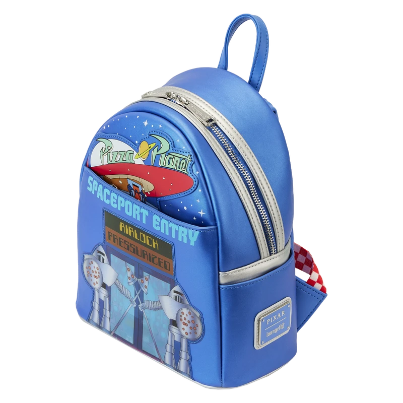 LOUNGEFLY Toy Story Pizza Planet Space Entry Mini Backpack 7 LOUNGEFLY Toy Story Pizza Planet Space Entry Mini Backpack - Image 5