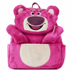 LOUNGEFLY Toy Story Lotso Plush Pocket Mini Backpack -Loungefly WDBK3103 LFDISNEYTOYSTORYLOSTSOPLUSHPOCKETMINIBACKPACK0406MOVEMENT