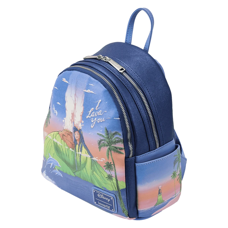 LOUNGEFLY Limited Edition - I Lava You Mini Backpack 5 LOUNGEFLY Limited Edition - I Lava You Mini Backpack - Image 3