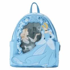 LOUNGEFLY Cinderella Lenticular Princess Series Mini Backpack