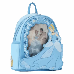LOUNGEFLY Cinderella Lenticular Princess Series Mini Backpack -Loungefly WDBK3123 LFDISNEYCINDERELLAPRINCESSLENTICULARSERIESMINIBACKPACK0900LENTICULAR