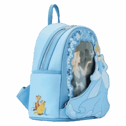 LOUNGEFLY Cinderella Lenticular Princess Series Mini Backpack -Loungefly WDBK3123 LFDISNEYCINDERELLAPRINCESSLENTICULARSERIESMINIBACKPACK0906SIDE2