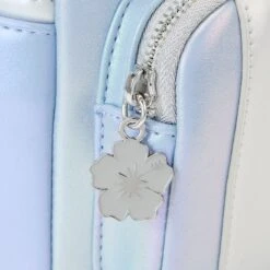 LOUNGEFLY Limited Edition Disney100 Platinum Stitch Cosplay Mini Backpack -Loungefly WDBK3135 LFDISNEY100THANNIVERSARYPLATINUMSTITCHMINIBACKPACK1160ZIPPER