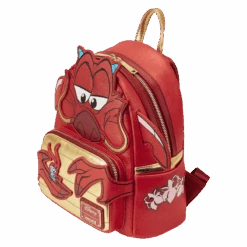 LOUNGEFLY Mulan 25th Anniversary Mushu Glitter Cosplay Mini Backpack 12 LOUNGEFLY Mulan 25th Anniversary Mushu Glitter Cosplay Mini Backpack -Loungefly WDBK3159 LFDISNEYMULAN25THANNIVERSARYMUSHUGLITTERCOSPLAYMINIBACKPACK0844QUARTER