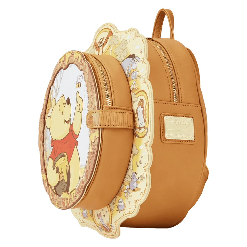 LOUNGEFLY Winnie The Pooh Cameo Mini Backpack 6 LOUNGEFLY Winnie The Pooh Cameo Mini Backpack - Image 4