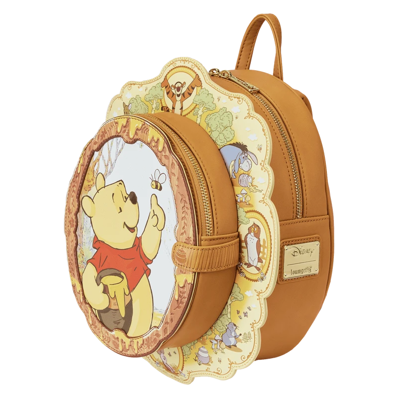 LOUNGEFLY Winnie The Pooh Cameo Mini Backpack 7 LOUNGEFLY Winnie The Pooh Cameo Mini Backpack - Image 5