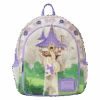 LOUNGEFLY Tangled Rapunzel Swinging From The Tower Mini Backpack